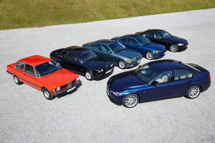 3er BMWs der letzten 40 Jahre