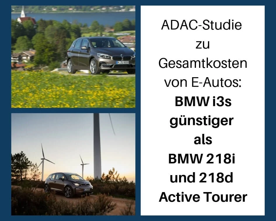 ADAC-Studie zeigt: Der BMW i3 ist insgesamt günstiger als vergleichbare Fahrzeuge mit Verbrennungsmotor