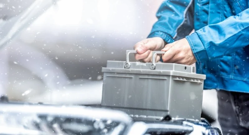 Autobatterie Wintercheck