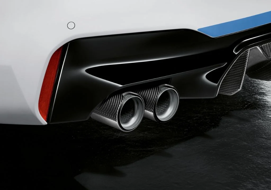 M Performance M5 Endrohrblende Carbon