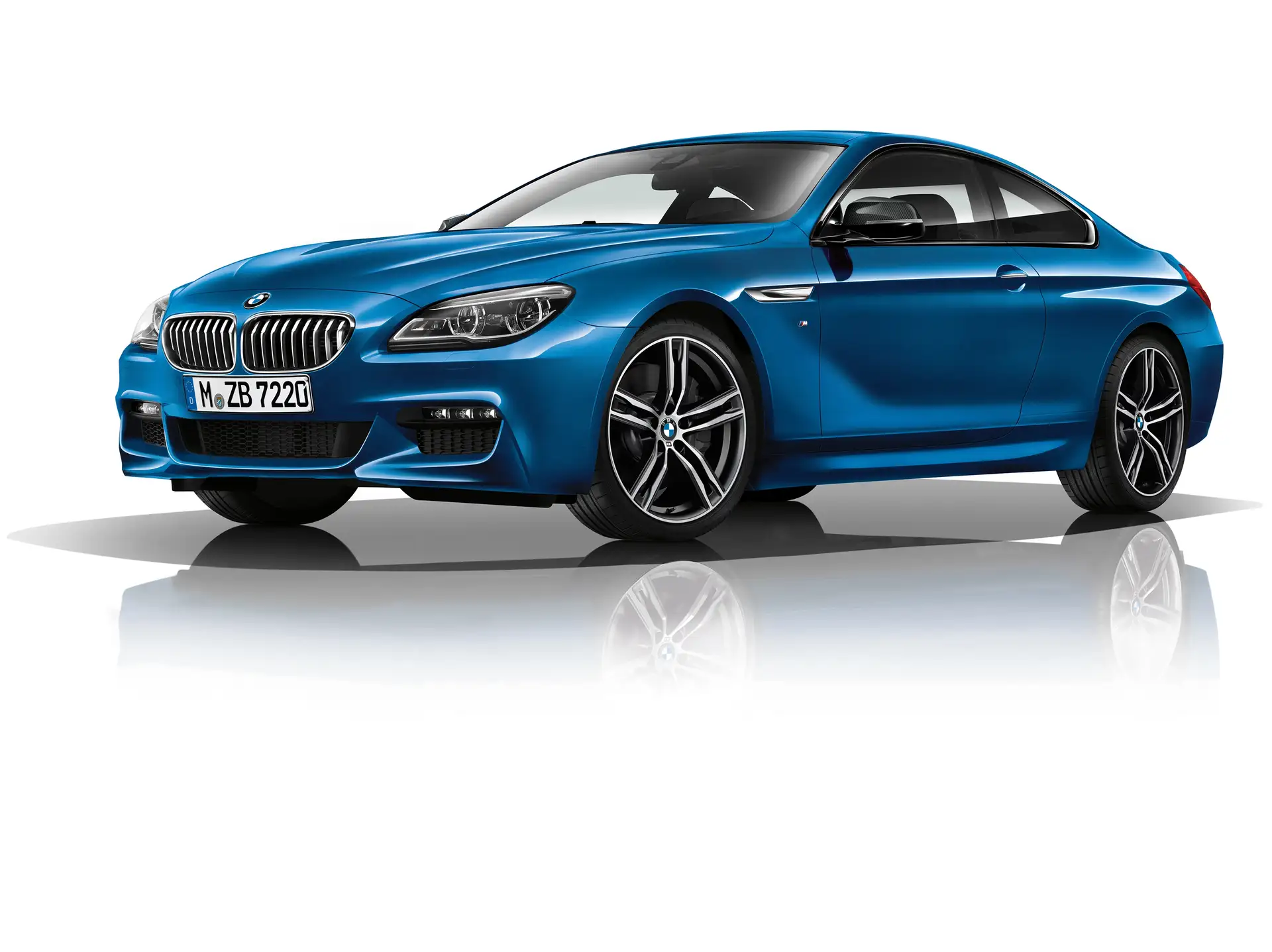BMW 6er von 2017 in Blau