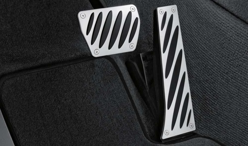 BMW Pedalauflagen Aluminium