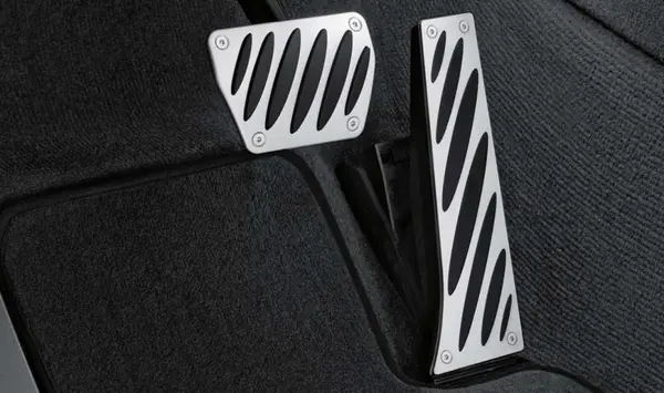 BMW Pedalauflagen Aluminium