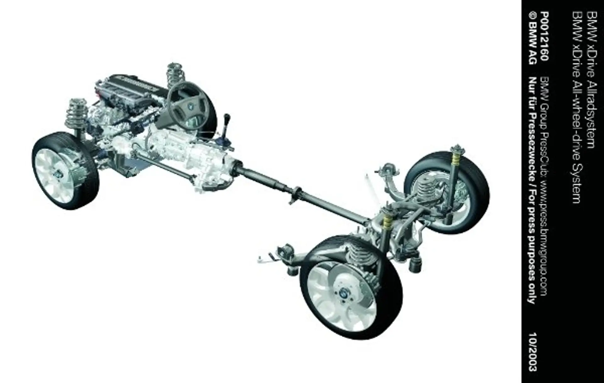 Technischer Aufbau BMW xDrive