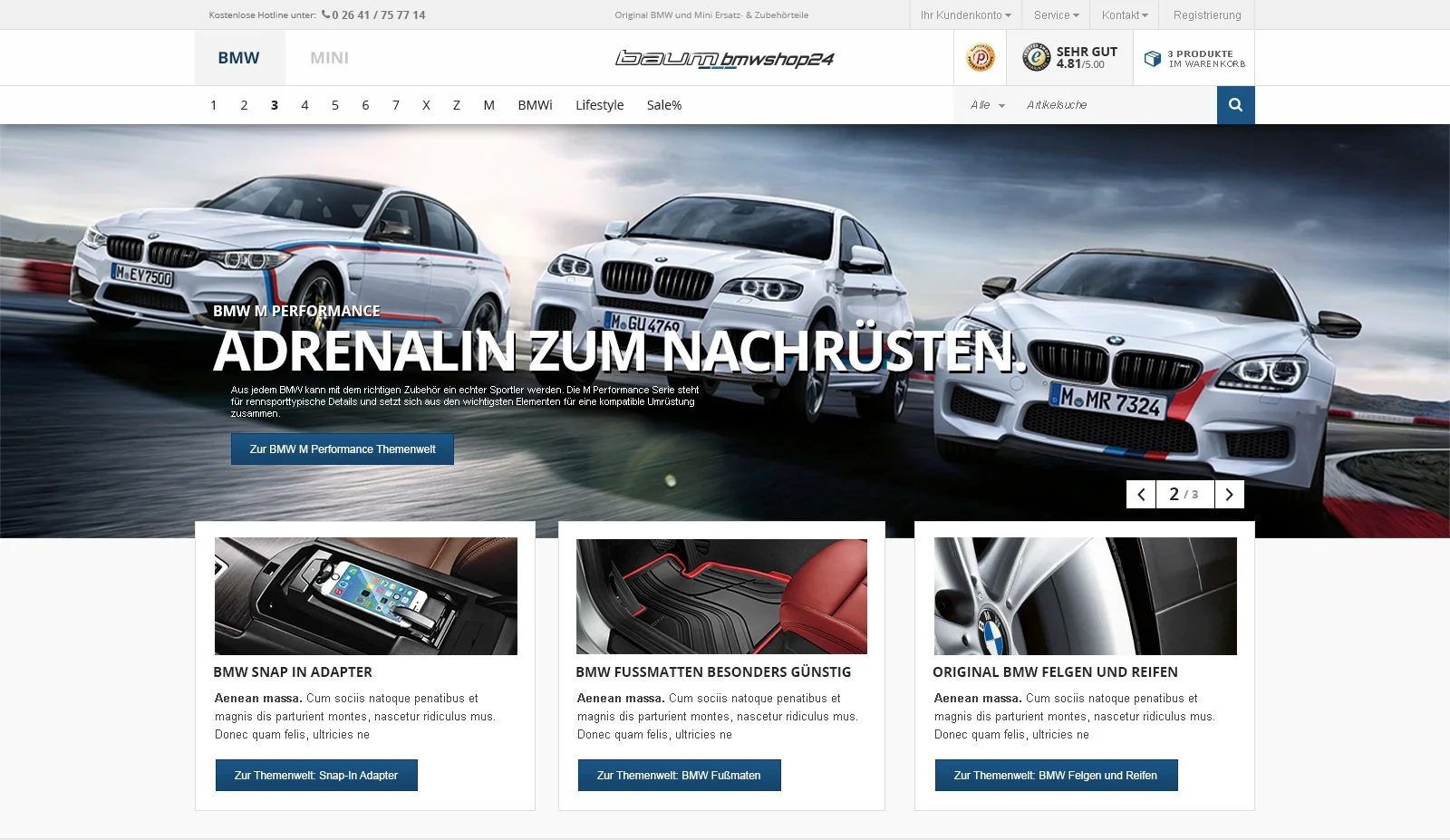 Relaunch unseres Onlineshops steht bevor