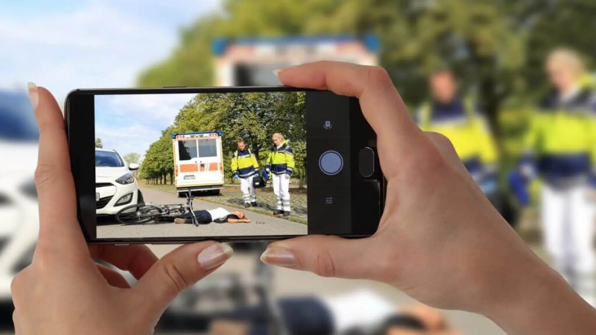 Härtere Strafen für Gaffer Fotos und Gaffer Videos an Unfallstellen