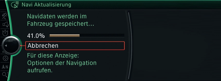 BMW Navigation Aktualisierung Move Schritt 5