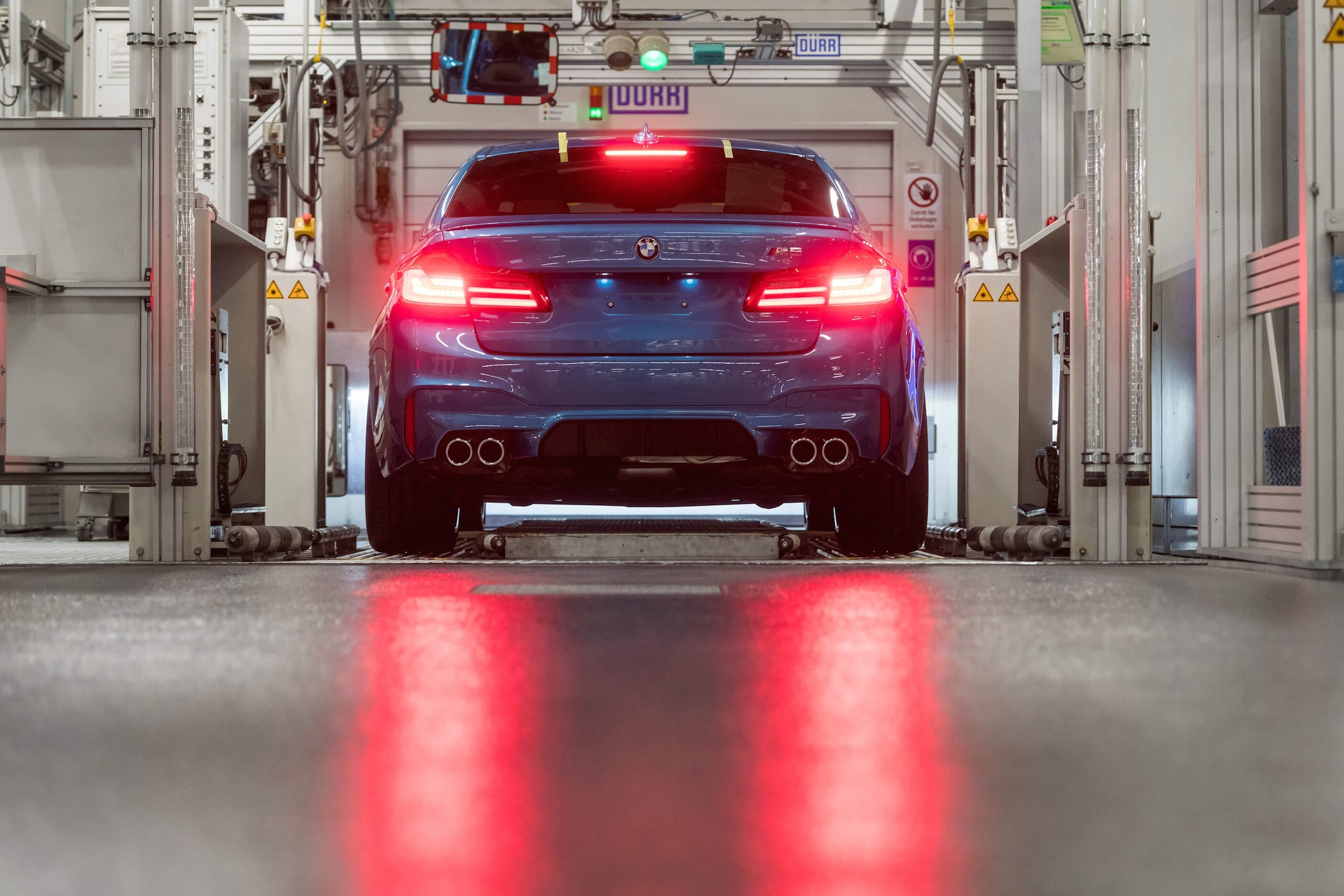 Ausblick auf den neuen BMW M5