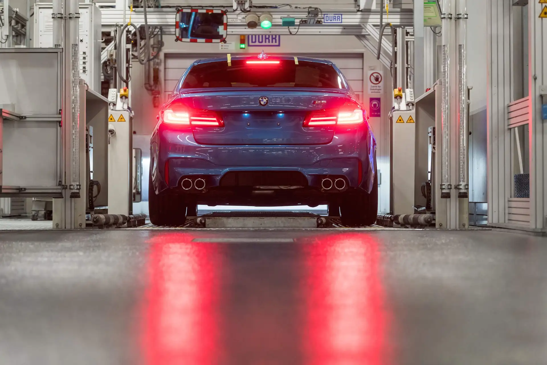 Ausblick auf den neuen BMW M5