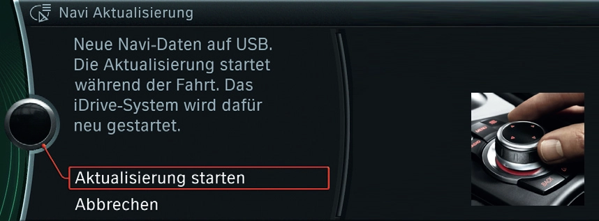 BMW Premium Update Schritt 2