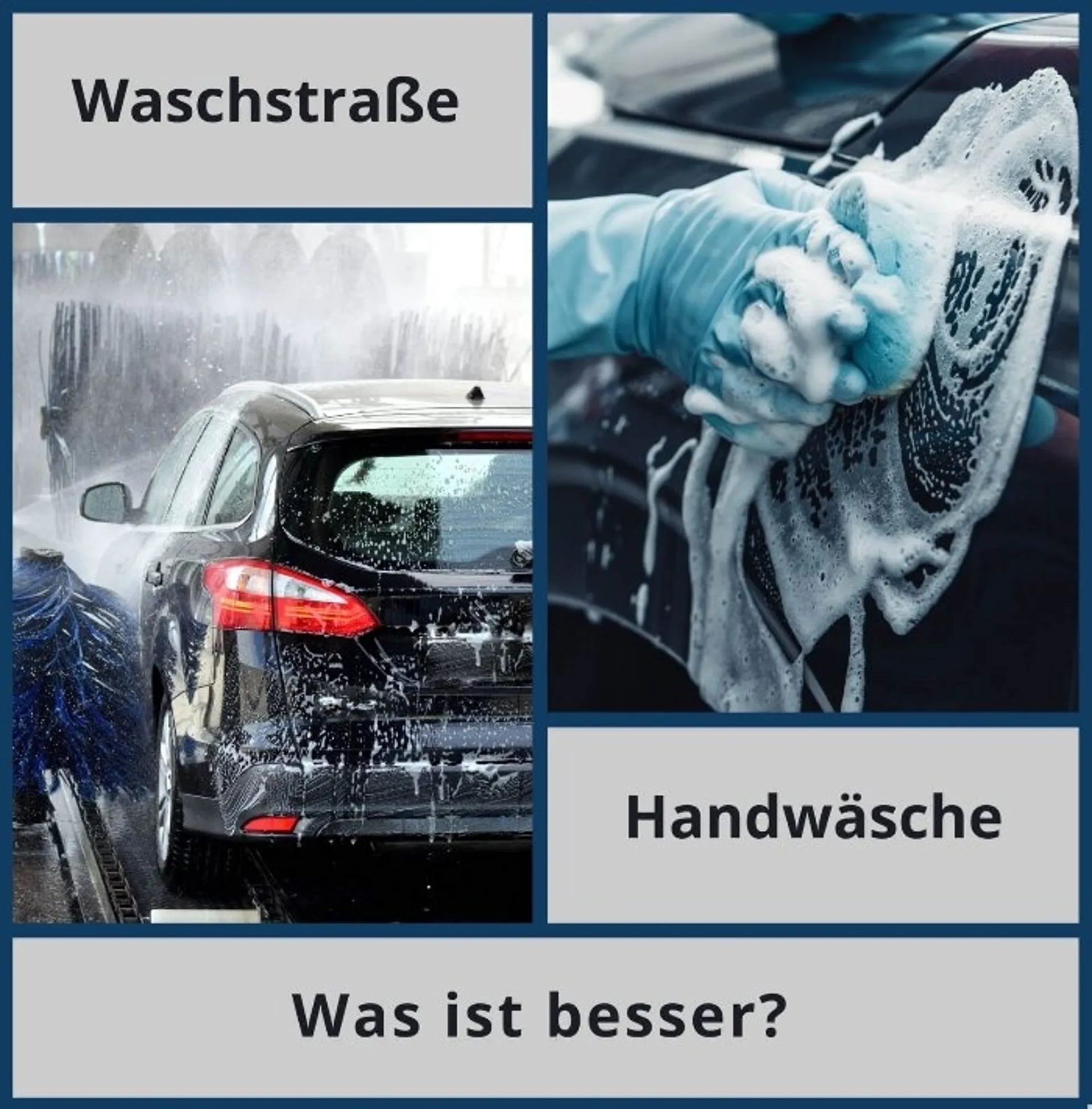 Handwäsche oder Waschstraße – was ist besser?