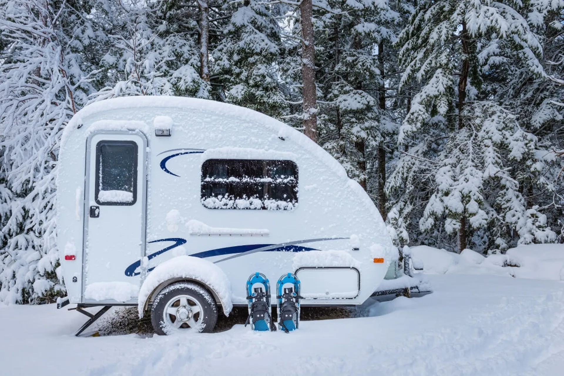 Tipps zum Wohnwagen-Camping im Winter