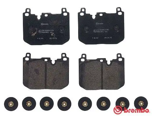 BREMBO Bremsbelagsatz, Scheibenbremse IBROP06097