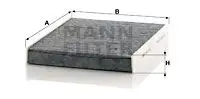 MANN-FILTER Filter, Innenraumluft IMARCUK25332