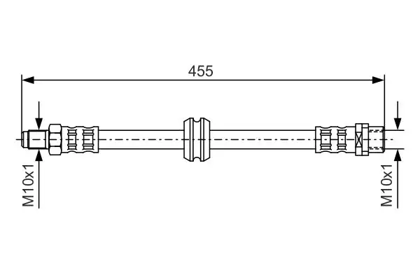 BOSCH Bremsschlauch 3165141194722
