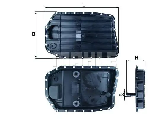 KNECHT Ölwanne, Automatikgetriebe IKNTHX154