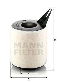 MANN-FILTER Luftfilter IMARC1361
