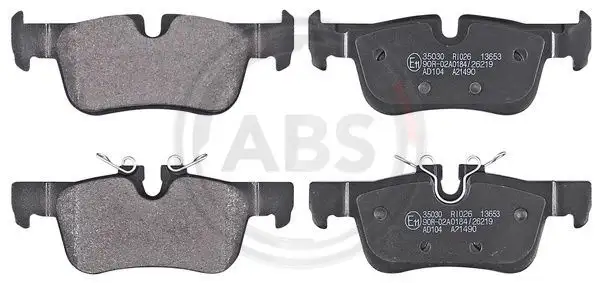 A.B.S. Bremsbelagsatz, Scheibenbremse IA35030