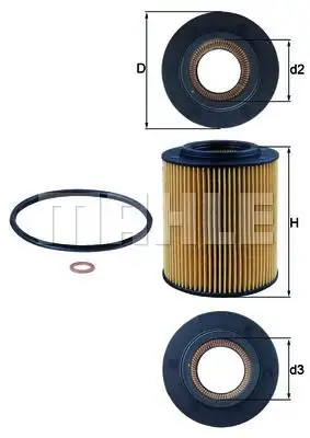 KNECHT Ölfilter IKNTOX1541D