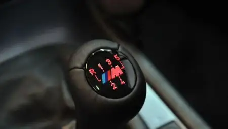 BMW Schaltknopf Leder beleuchtet 25112231550 - Z1 E30, Z3 E36, 5e