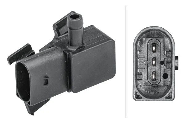 HELLA Sensor, Abgasdruck IHEA6PP009409021