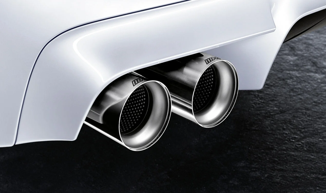 BMW M Performance Endrohrblende Titan 5er F10 6er F06 F12 F13