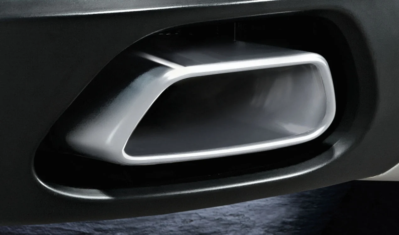 BMW M Performance Endrohrblende Chrom 8 Zylinder Optik (mit SA 337 oder SA 715) X5 F15 X6 F16 35i