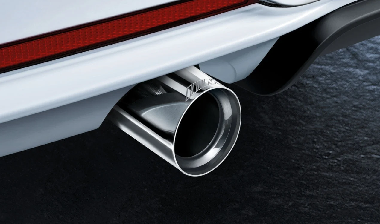 BMW M Performance Endrohrblende Chrom 2er F22 F23 3er F30 F31 F34 4er F32 F33 F36 5er F10 F11 6er F06 F12 F13