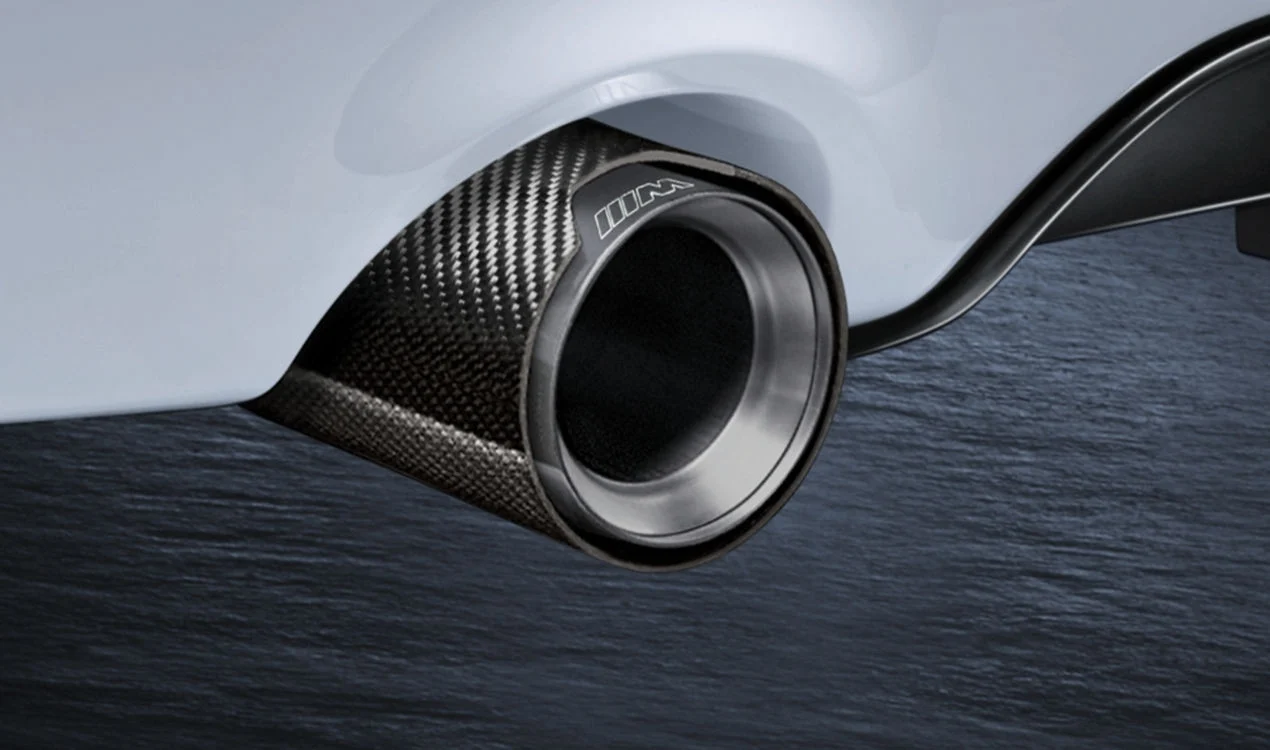 BMW M Performance Endrohrblende Carbon 2er F22 F23 3er F30 F31 F34 4er F32 F33 F36 5er F10 F11 6er F06 F12 F13