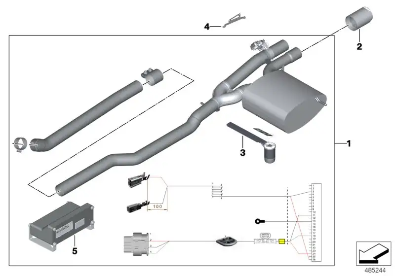 MINI John Cooper Works Pro Klappenschalldäpfer System - F56