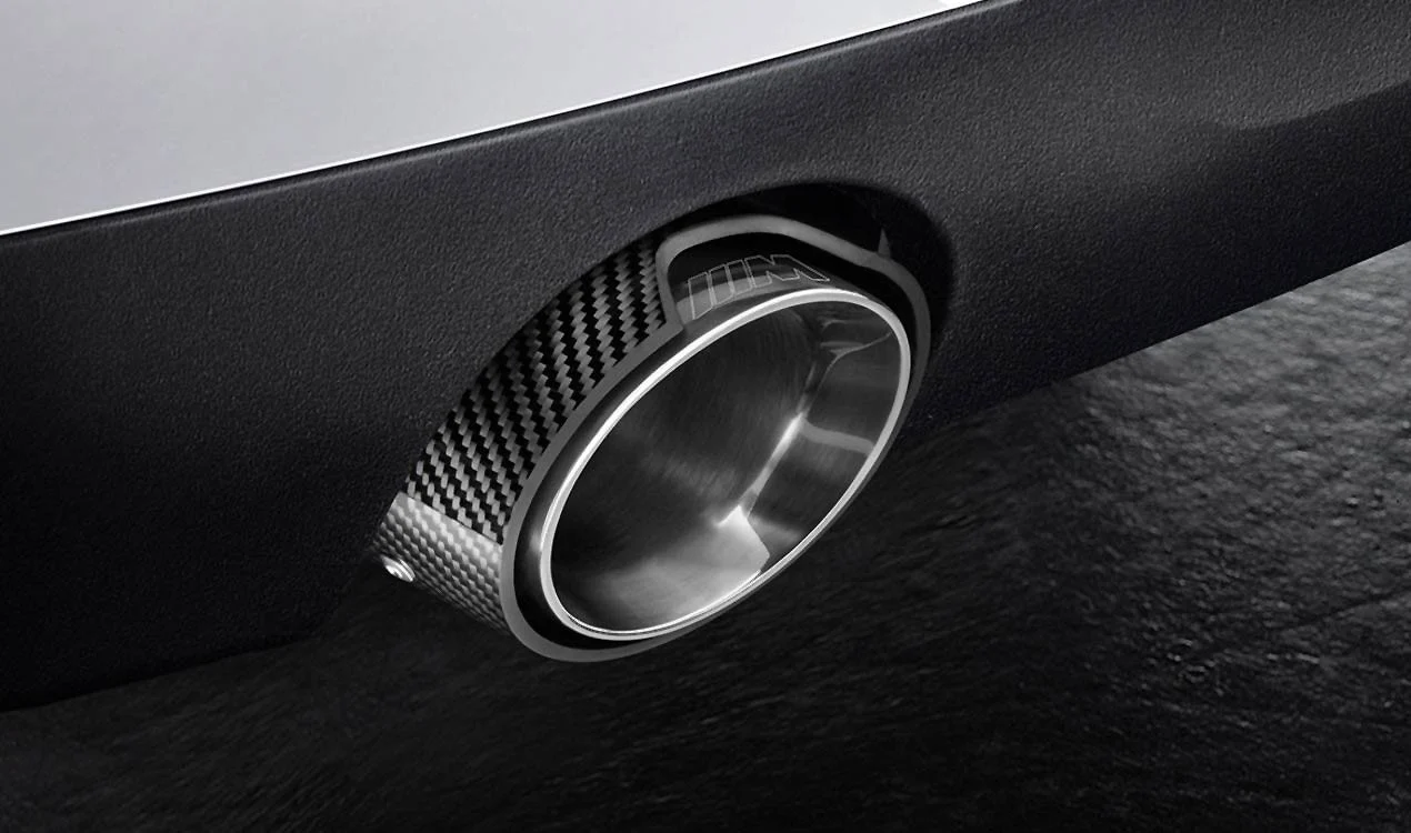 BMW M Performance Endrohrblenden Carbon 5er G30 G31 6er G32