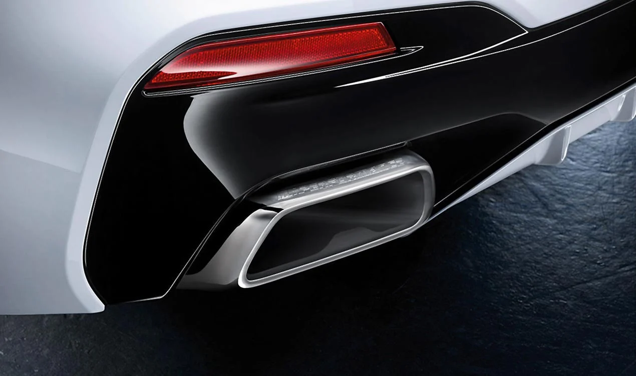 BMW M Performance Endrohrblenden Chrom 5er G30 G31