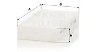 MANN-FILTER Filter, Innenraumluft IMARCU17212