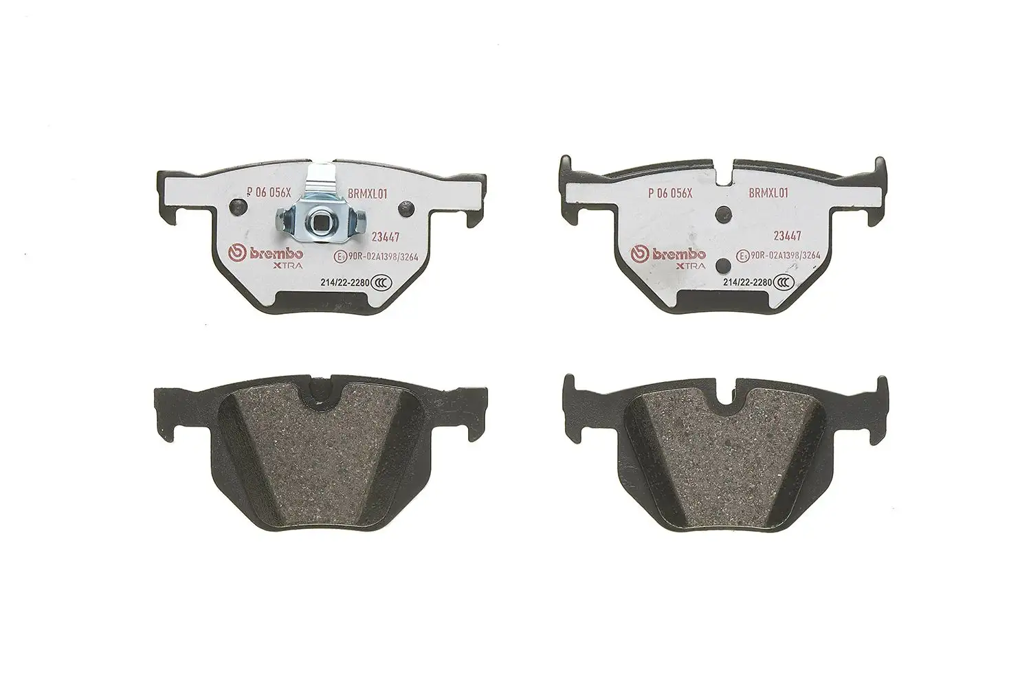 BREMBO Bremsbelagsatz, Scheibenbremse IBROP06056X