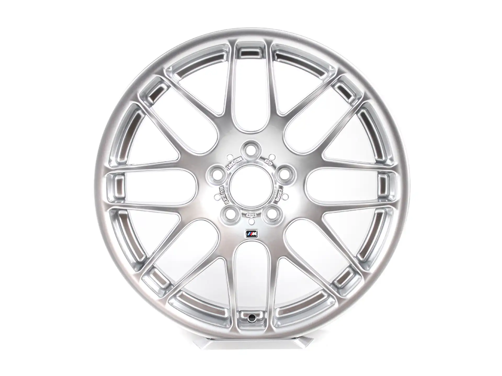 BMW Alufelge M Kreuzspeiche 163 silber 9,5Jx19 ET27 Hinterachse M3 E46