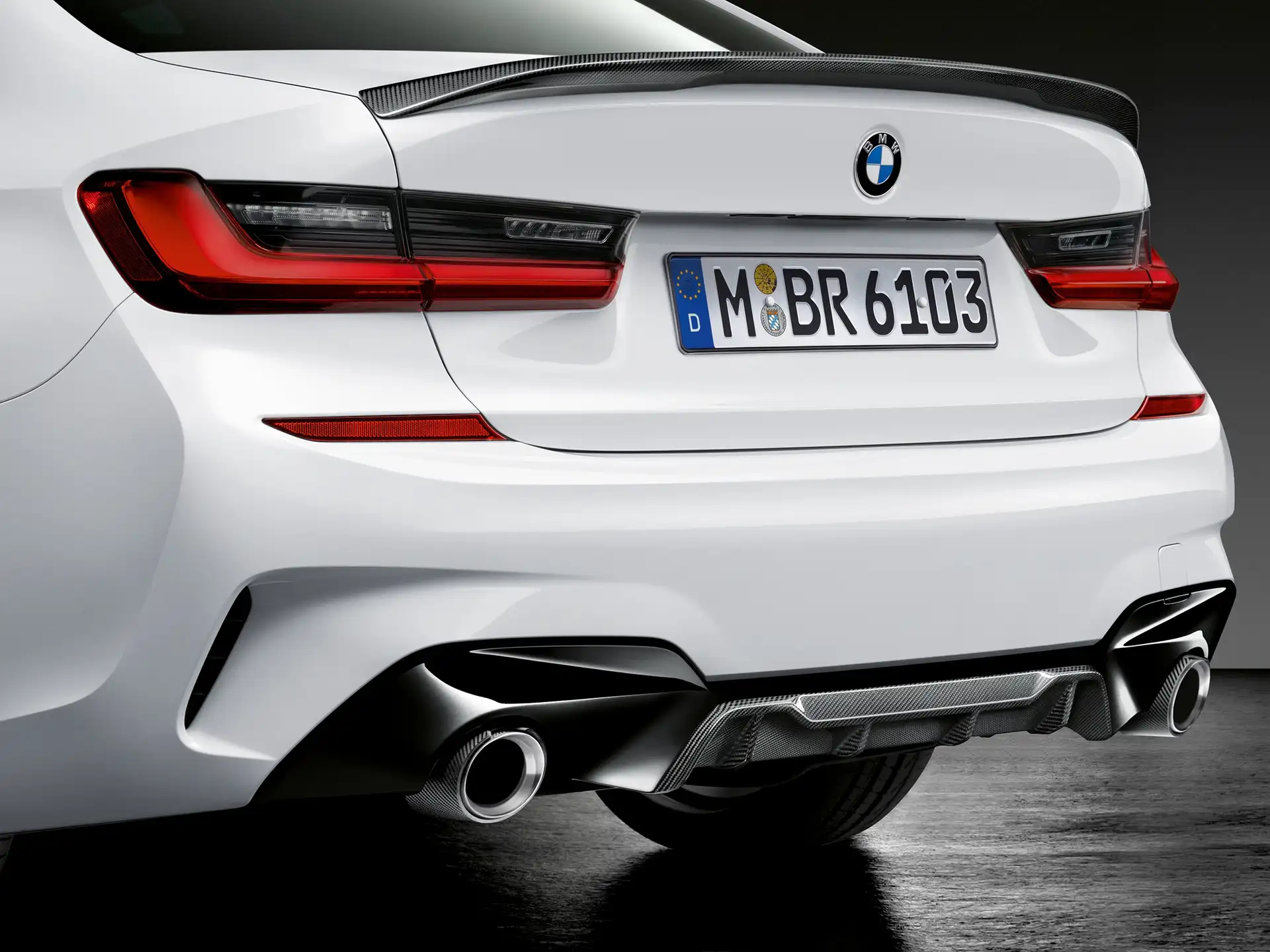 BMW M Performance Heckdiffusor Carbon 3er G20 G21
