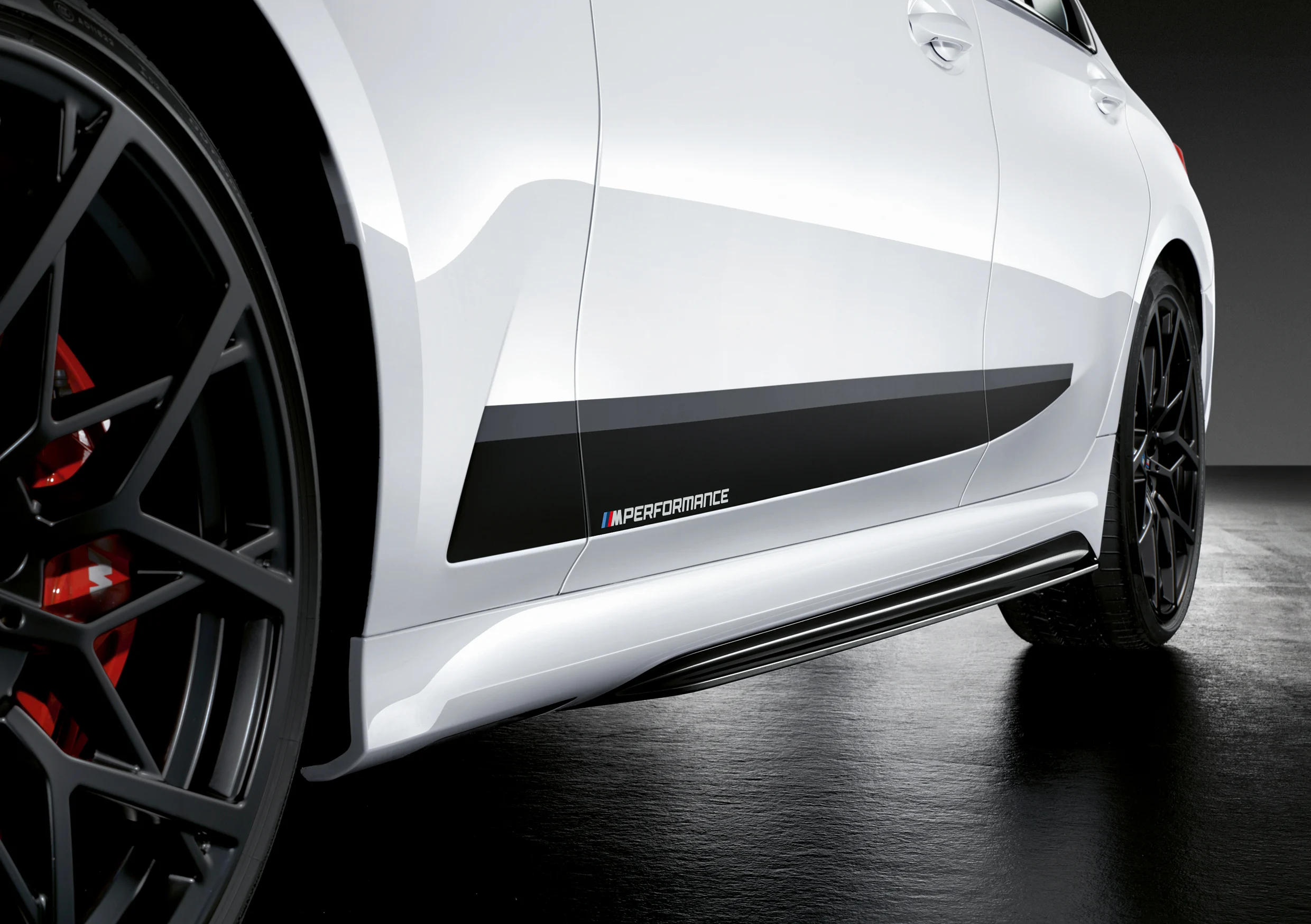 BMW M Performance Seitenschwellerfolierung frozen black 3er G20 G21