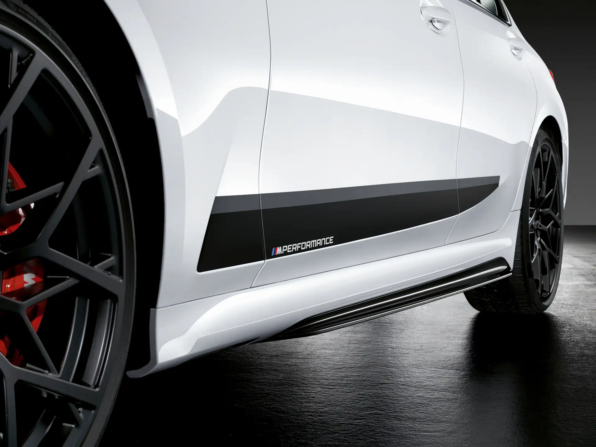 BMW M Performance Seitenschwellerfolierung frozen black 3er G20 G21