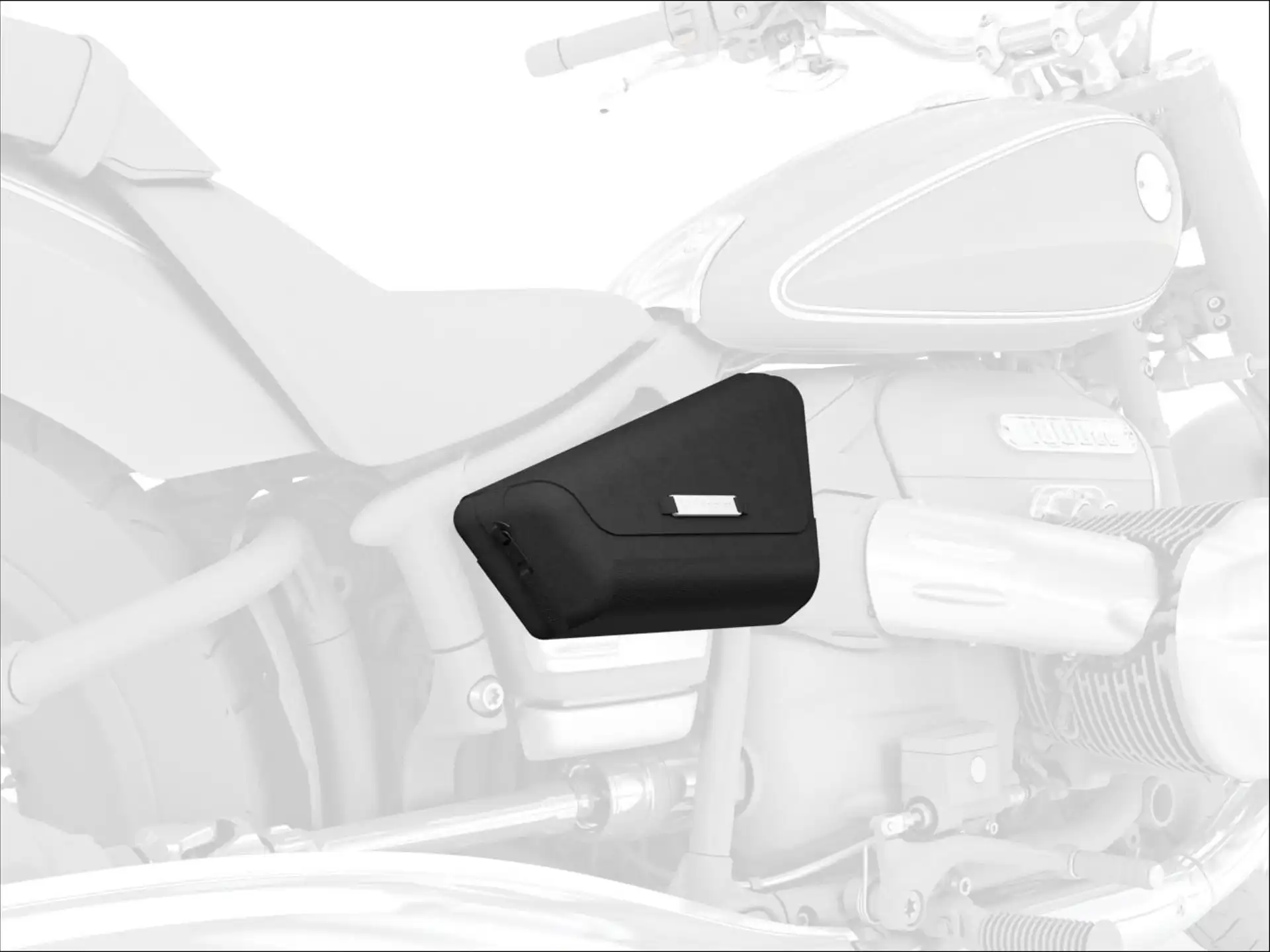 BMW Motorrad Rahmentasche rechts schwarz K34