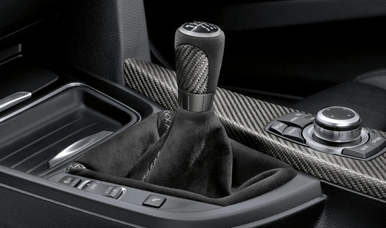 BMW M Performance Schaltknauf Carbon mit Alcantarabalg 1er F20 F21 2er F22 F23
