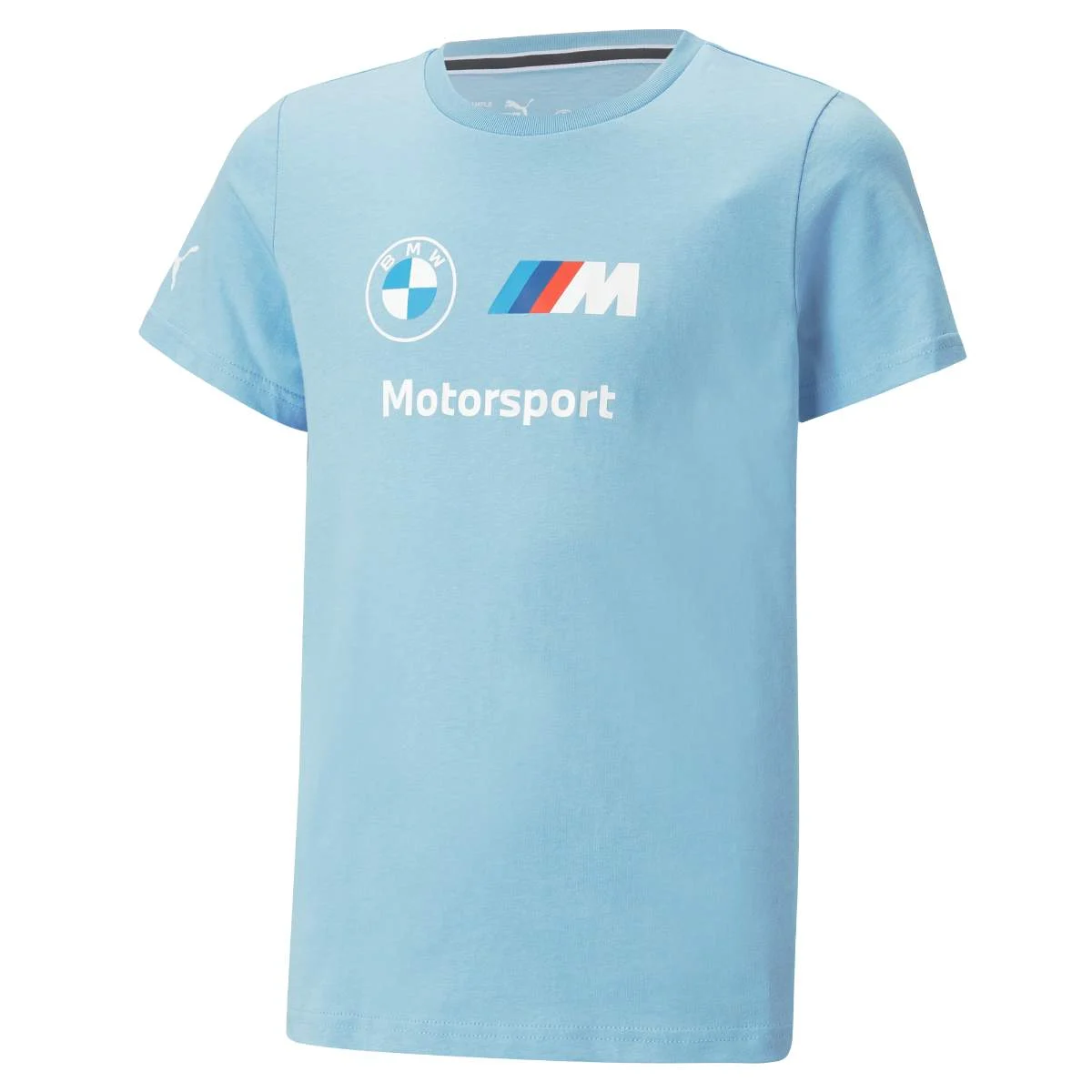 BMW M Motorsport Logo T-Shirt blau Kinder