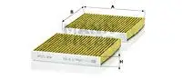 MANN-FILTER Filter, Innenraumluft IMARFP19004