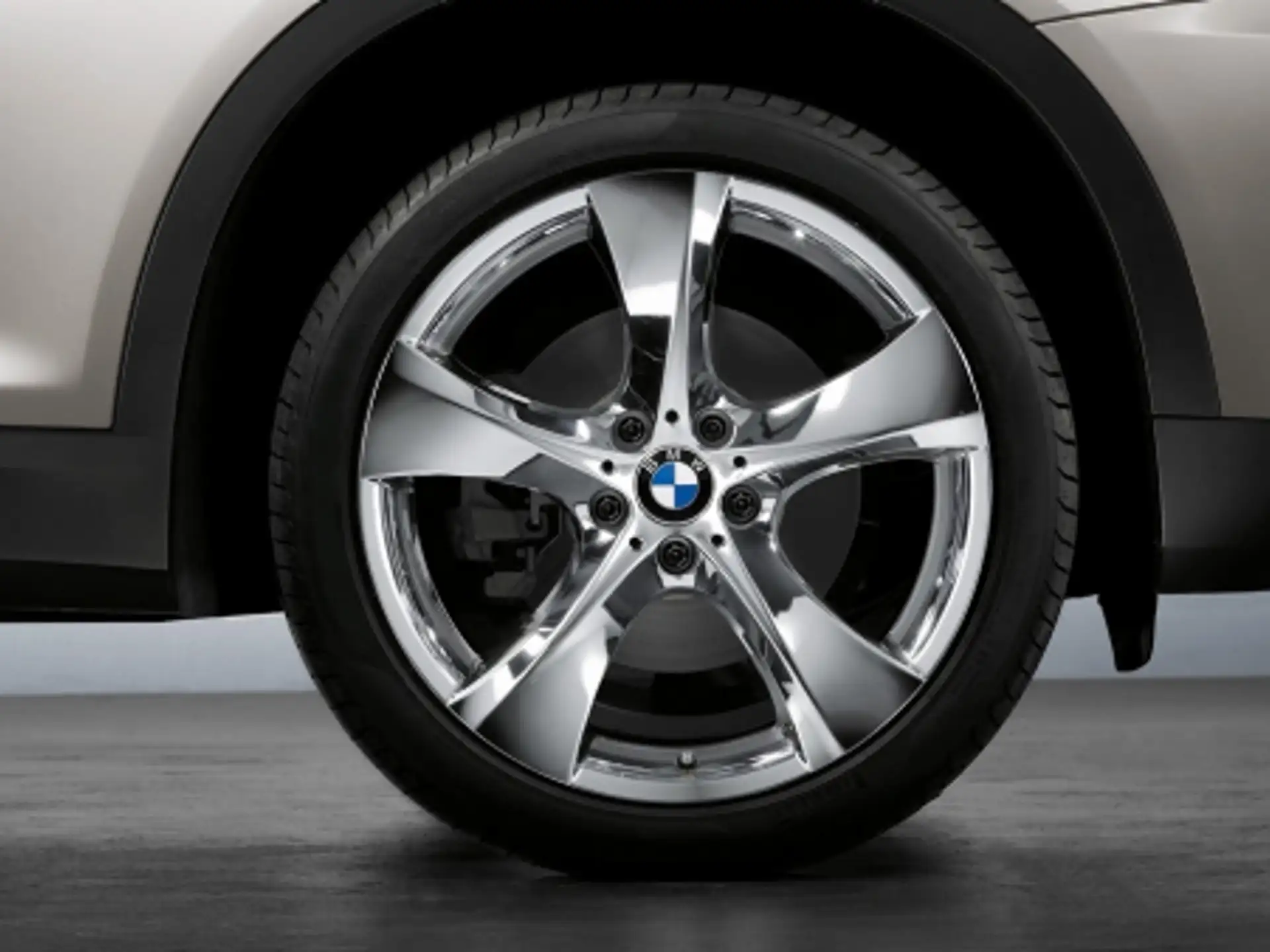BMW Alufelge Sternspeiche 311 silber 8,5Jx20 ET33 5er F10/F11 6er F06/F12/F13