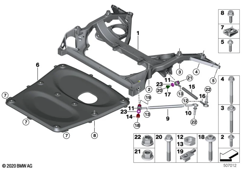 BMW Gelenkkopf M4 GT4 F82 M2 CS Racing