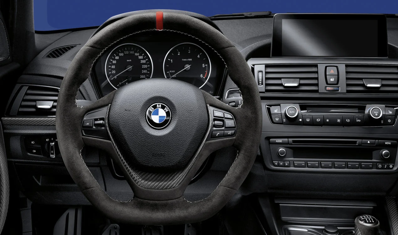 BMW M Performance Lenkrad Alcantara mit Carbonblende 1er F20 F21 2er F22 F23 3er F30 F31 F34 4er F32 F33 F36