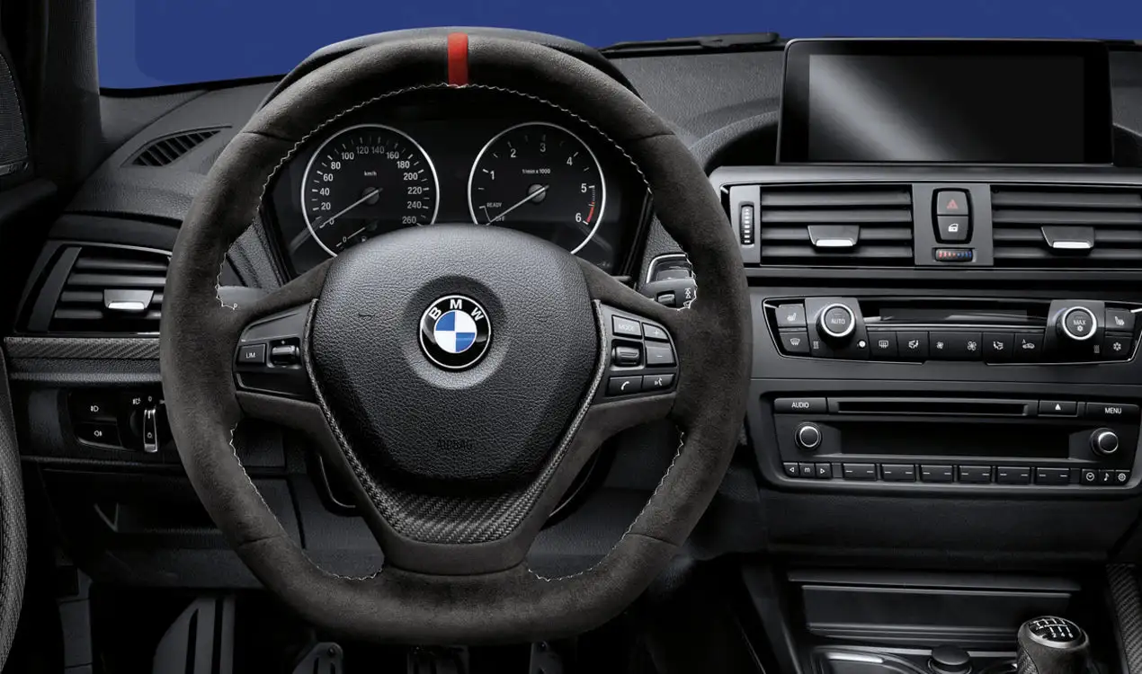 BMW M Performance Lenkrad Alcantara mit Carbonblende 1er F20 F21