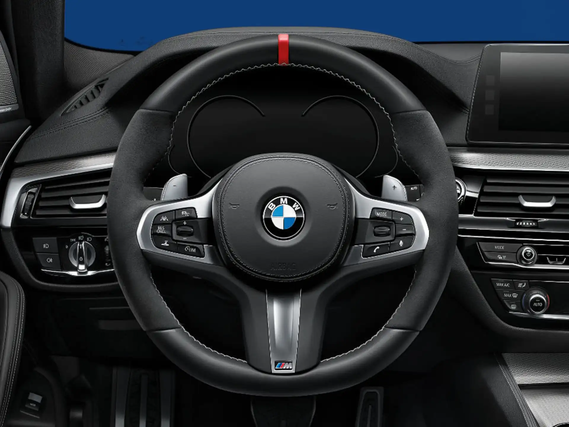 BMW M Performance Lenkrad ohne Schaltwippen 5er G30 G31 6er G32