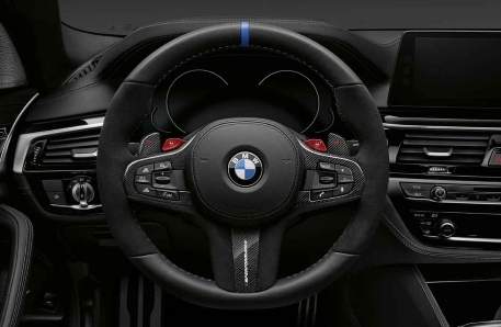 BMW M Performance Lenkrad Abdeckung Leder Carbon M5 F90 5er G30 G31 6er G32 7er G11 G12 X3 G01 X3M F97 X4 G02 X4M F98