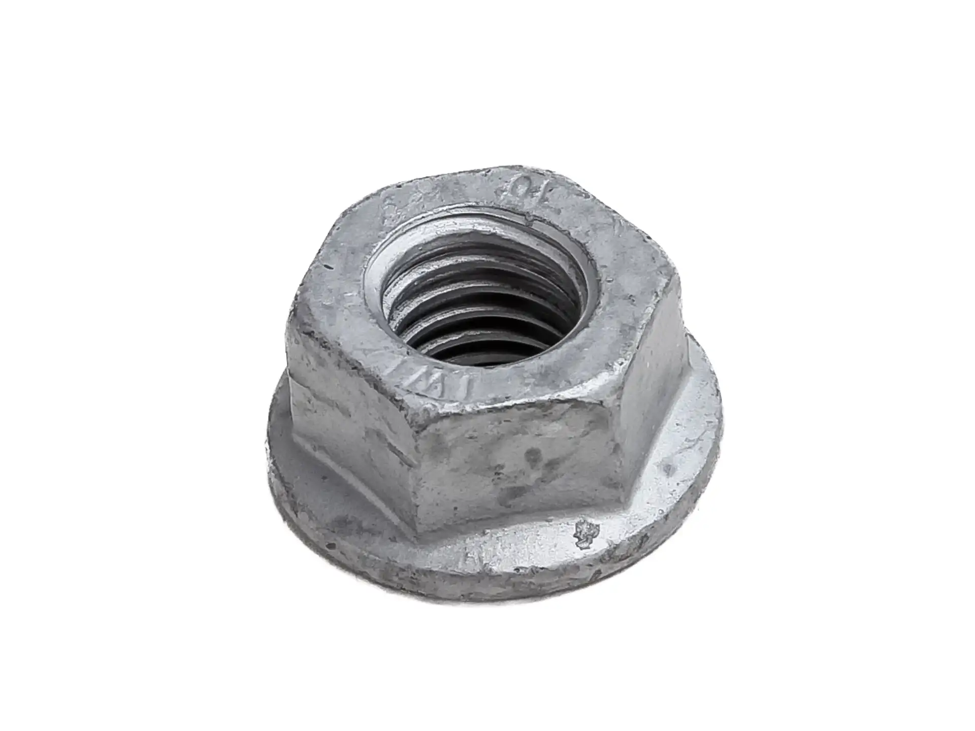 BMW Sechskantmutter mit Flansch M10 E34 E36 E38 E39 E46 E52 E53 E60 E61 E63 E64 E65 E66 E70 E71 E72 E83 E85 E86 E90 E92 E93 F15 F16 F39 F20 F44 F45 F46 F48 F85 F86 K47 K49 K70 K71 K72 K75 F54 F55 F56 F56E F57 F60 R50 R53 33306760587