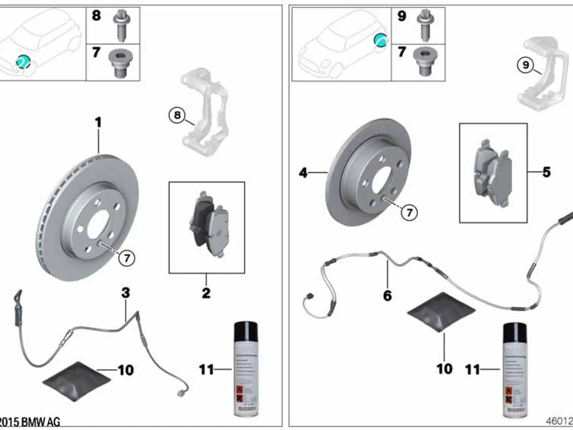 BMW Bremsscheibe 34106891080